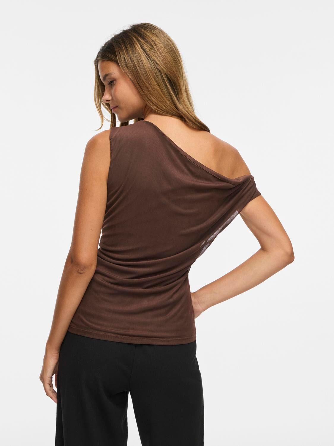 VISAYA Top - Coffee Bean - VERO MODA & VILA Bergvik